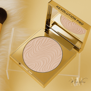 Revolution Pro – Pó Compacto CC Perfecting (Warm Beige)