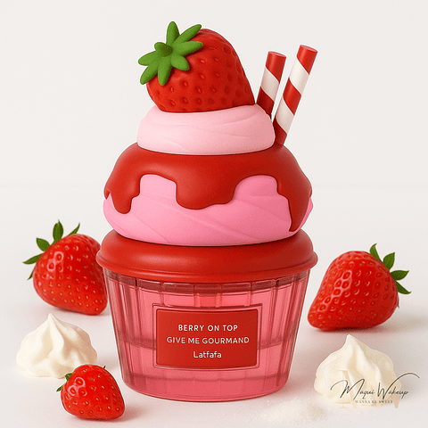 Lattafa - Perfume Give Me Gourmand Berry On Top (feminino)