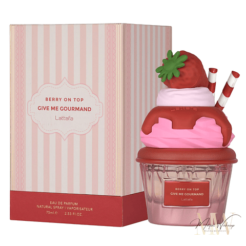 Lattafa - Perfume Give Me Gourmand Berry On Top (feminino)