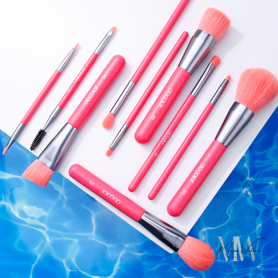 Docolor - Conjunto de 10 pincéis Neon - Orange 1