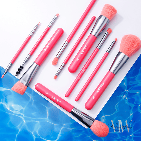 Docolor - Conjunto de 10 pincéis Neon - Orange