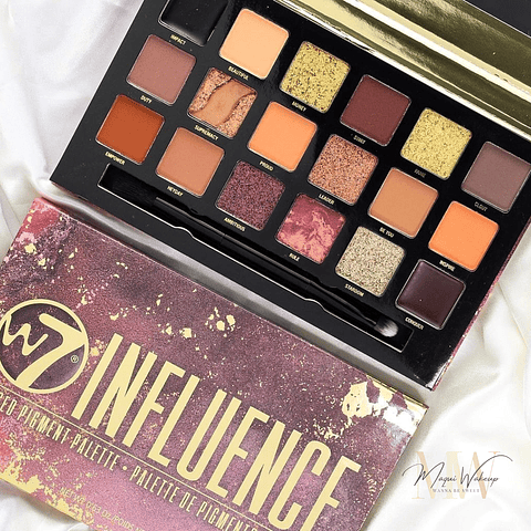 W7 - Paleta de Sombras Influence