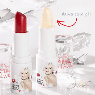 Wet n Wild x Marylyn Monroe - Kit Labial Edição Limitada