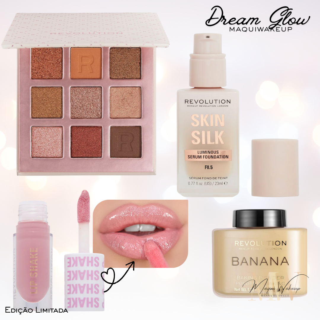 Maquiwakeup x Revolution - Coffret Dream Glow – Edição Limitada 1