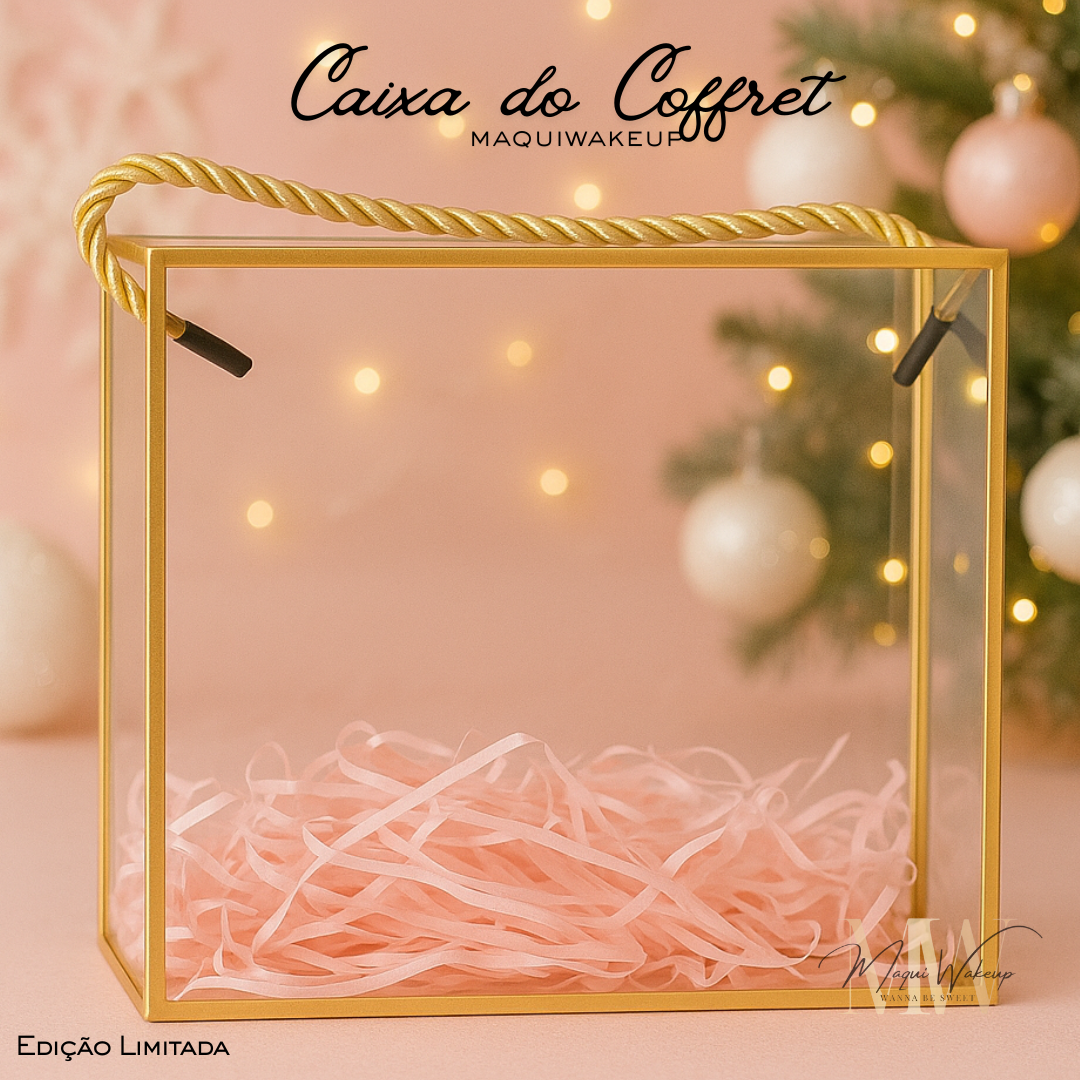 Maquiwakeup x Revolution - Coffret Golden Sunset  – Edição Limitada 2