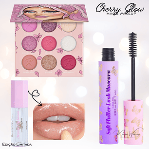 Maquiwakeup x Revolution - Coffret Cherry Glow – Edição Limitada