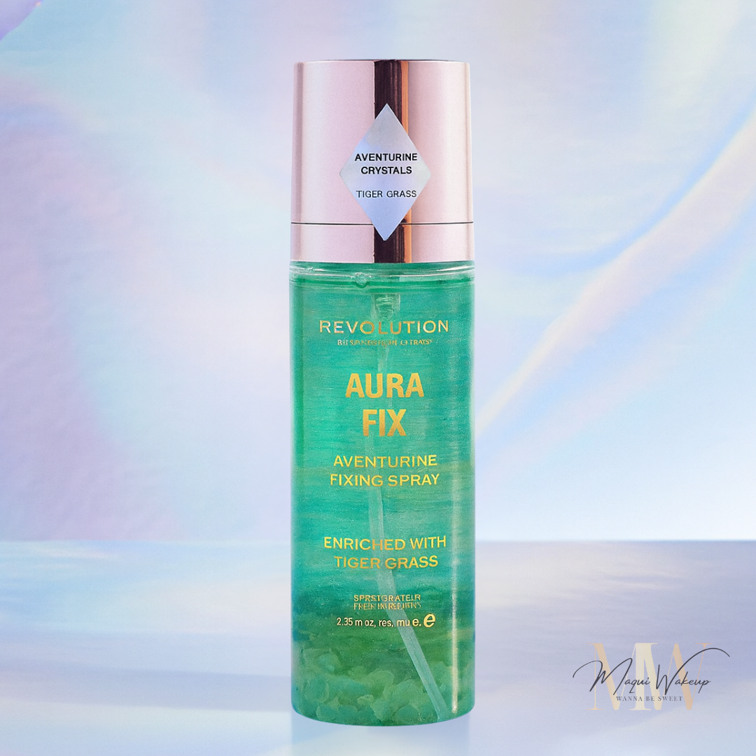 Revolution – Spray Fixador Iluminador Crystal Aura com Cristais Verdadeiros 1