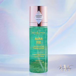 Revolution – Spray Fixador Iluminador Crystal Aura com Cristais Verdadeiros