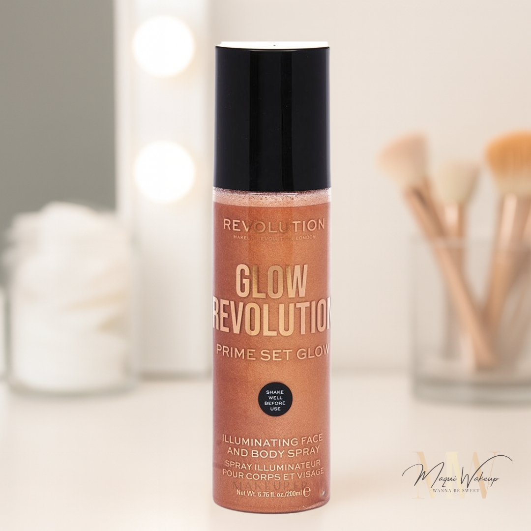 Revolution - Glow Revolution Spray Iluminador 3 em 1 - Bronze 1