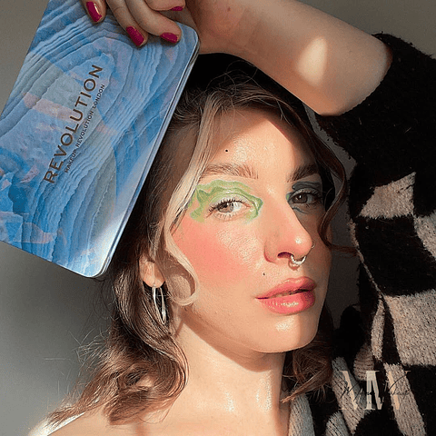 Revolution - *Crystal Aura* Paleta de sombras de olhos Forever Flawless - Aventurine