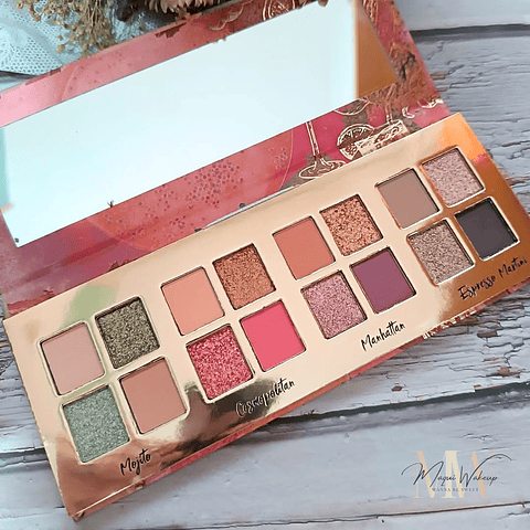 W7 – Paleta de Sombras Mixology