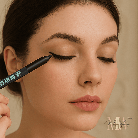 W7 – Lápis de Olho Oh My Gel Waterproof