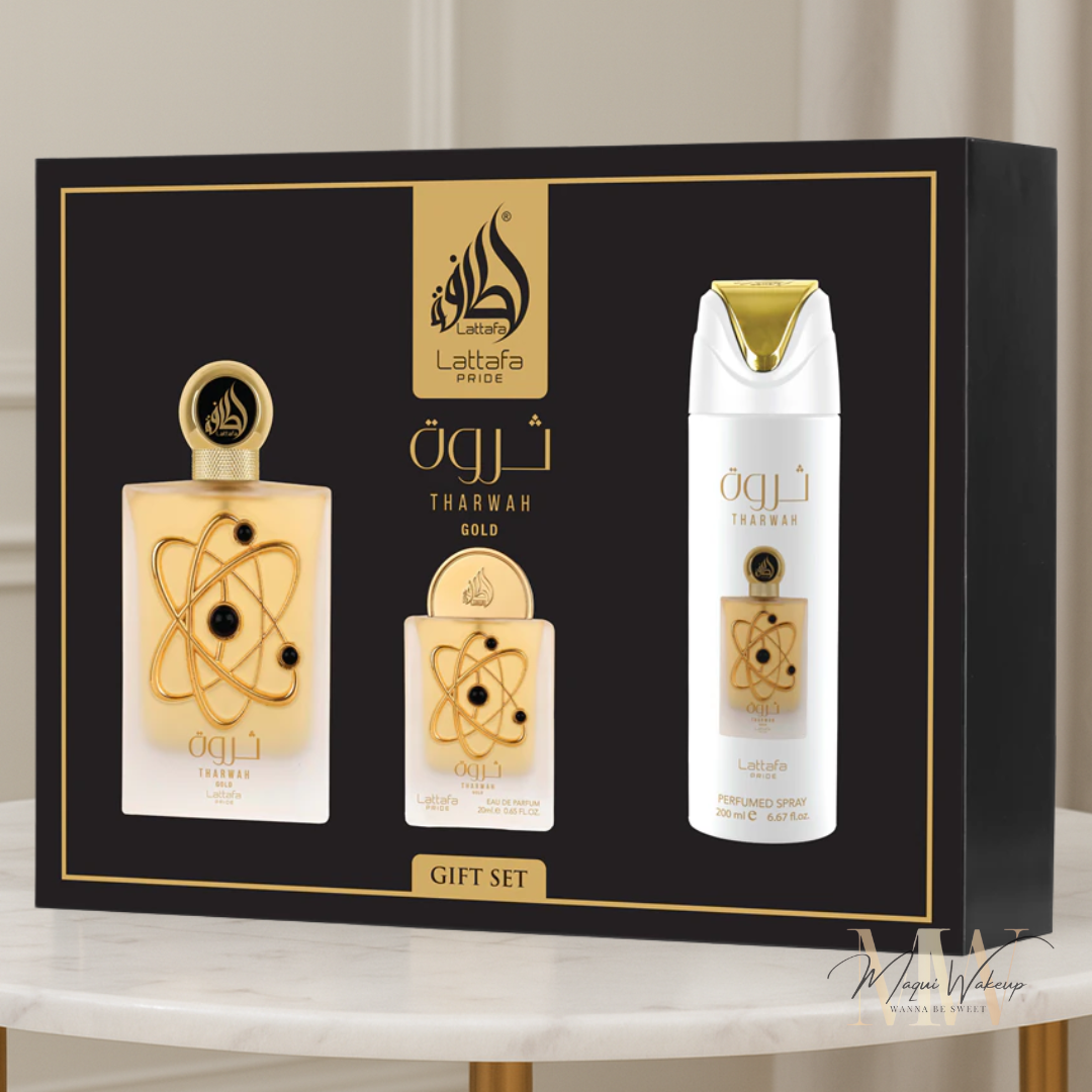 Lattafa - Coffret Tharwah Gold 1