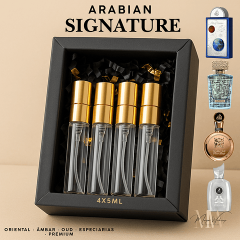 Maquiwakeup - Coffret Arabian Signature – Men’s Discovery Box (4 x 5ml)