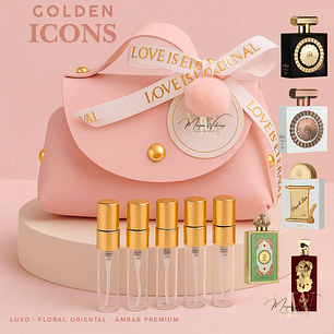 Maquiwakeup - Coffret Golden Icons – Luxury Edition (5 × 5ml)