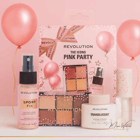 Revolution – Coffret The Icons Pink Party Minis Set