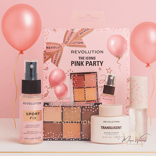 Revolution – Coffret The Icons Pink Party Minis Set