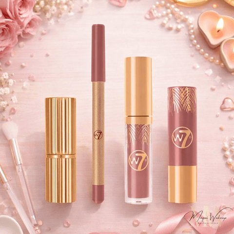 W7 – Conjunto labial Perfect Pout Lip Essentials