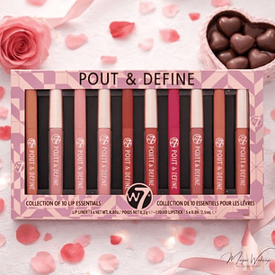 W7 - Conjunto labial Pout & Define