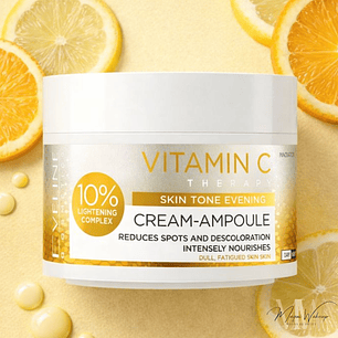 Eveline Cosmetics – Creme Iluminador com Vitamina C (Vitamin C Cream-Ampoule)
