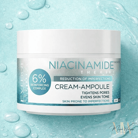 Eveline Cosmetics – Creme Anti-Imperfeições Niacinamida (Niacinamide Therapy Cream Ampoule)