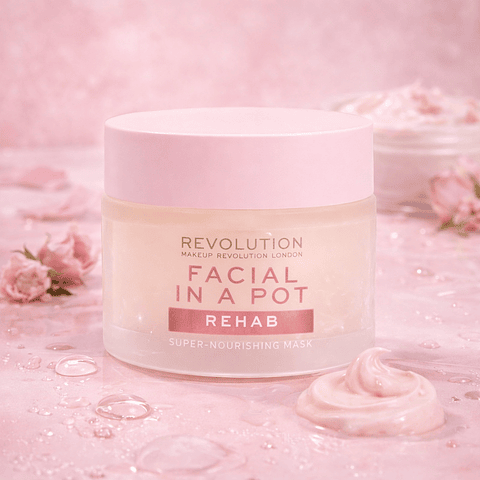 Revolution Skincare - Máscara facial nutritiva Beauty Sleep Mask – Rehab