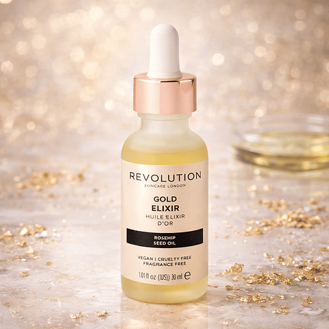 Revolution Skincare Óleo de Semente de Rosa Mosqueta - Gold Elixir