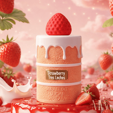 Arabiyat Sugar - Perfume Strawberry Tres Leches (feminino)