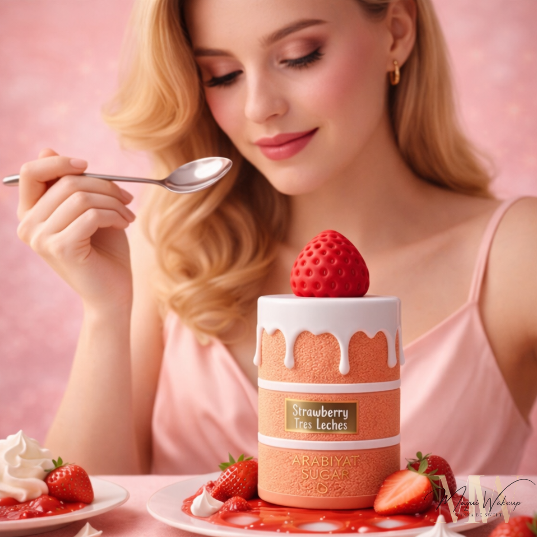 Arabiyat Sugar - Perfume Strawberry Tres Leches (feminino) 2