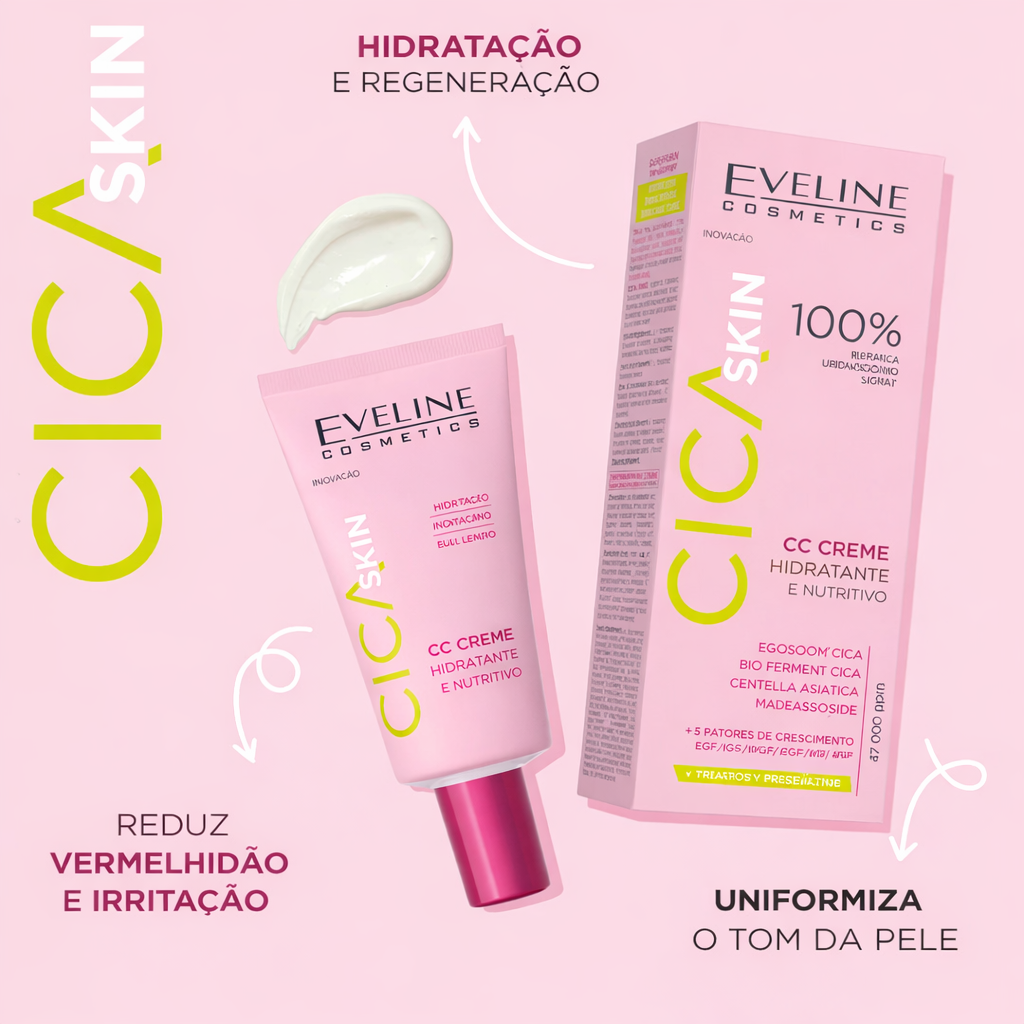 Eveline Cosmetics - CC Cream Cica Skin 2