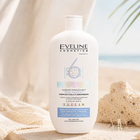 Eveline Cosmetics – Creme corporal 6 Ceramides - 350ml