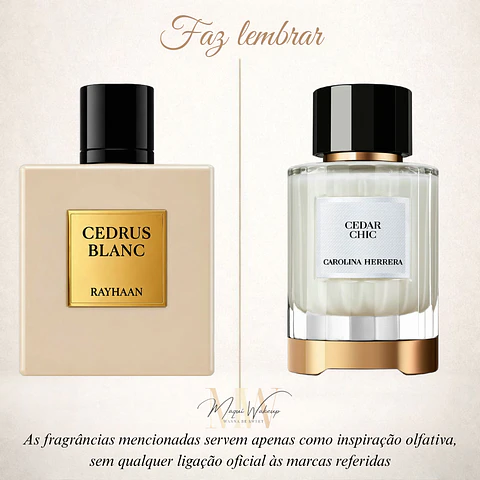 Rayhaan - Perfume Cedrus Blanc (unissexo)