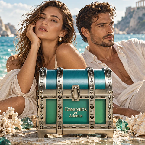 Risala Elite - Perfume Emeralds of Atlantis (unissexo)
