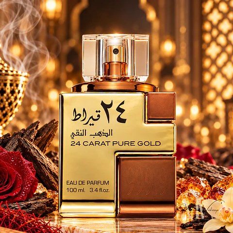 Lattafa - Perfume 24 Carat Pure Gold (unissexo)