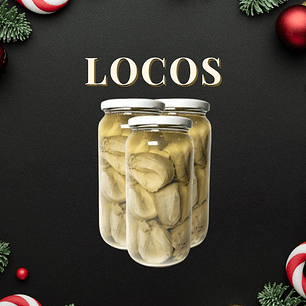 Locos en Conserva – Frasco (8 a 12 unidades)