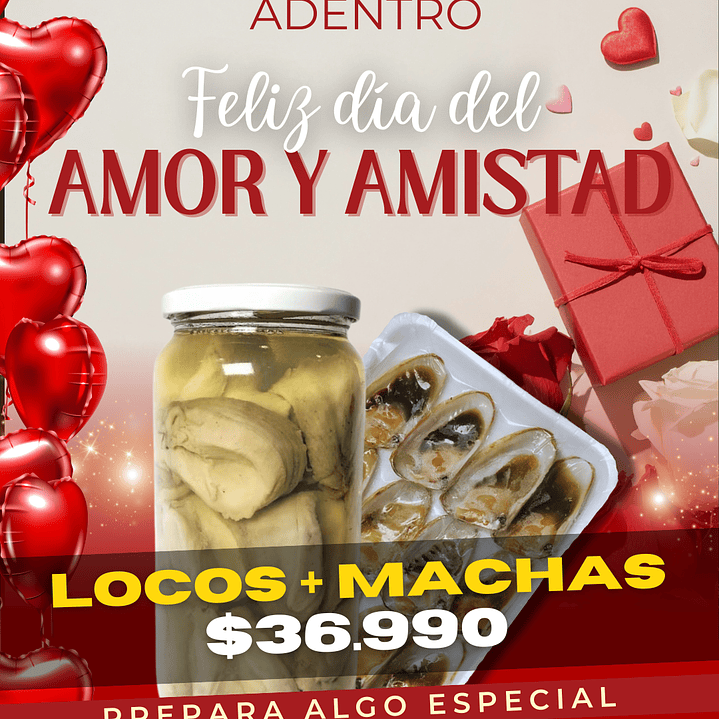 Promoción Locos en Conserva + Machas Media Concha 1