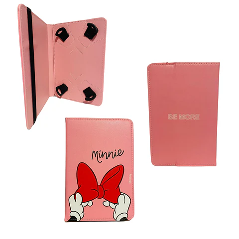Funda De Minnie Universal Para Tablet 7" 8" Pulgadas 