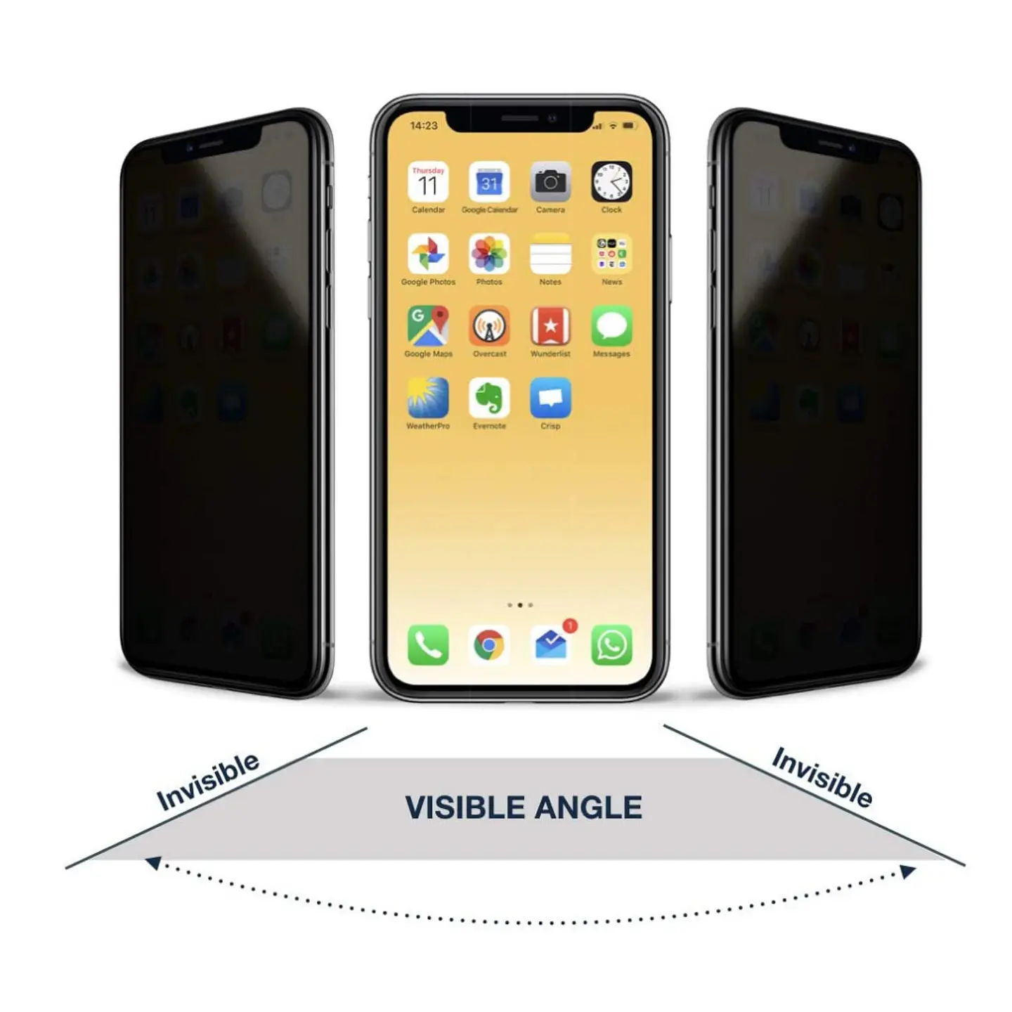 Samsung Note 10 Lite Lámina Anti-espía 2