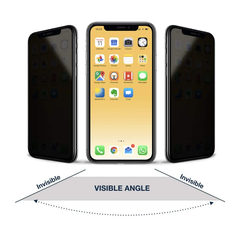 iPhone XR Lámina Anti-espía 
