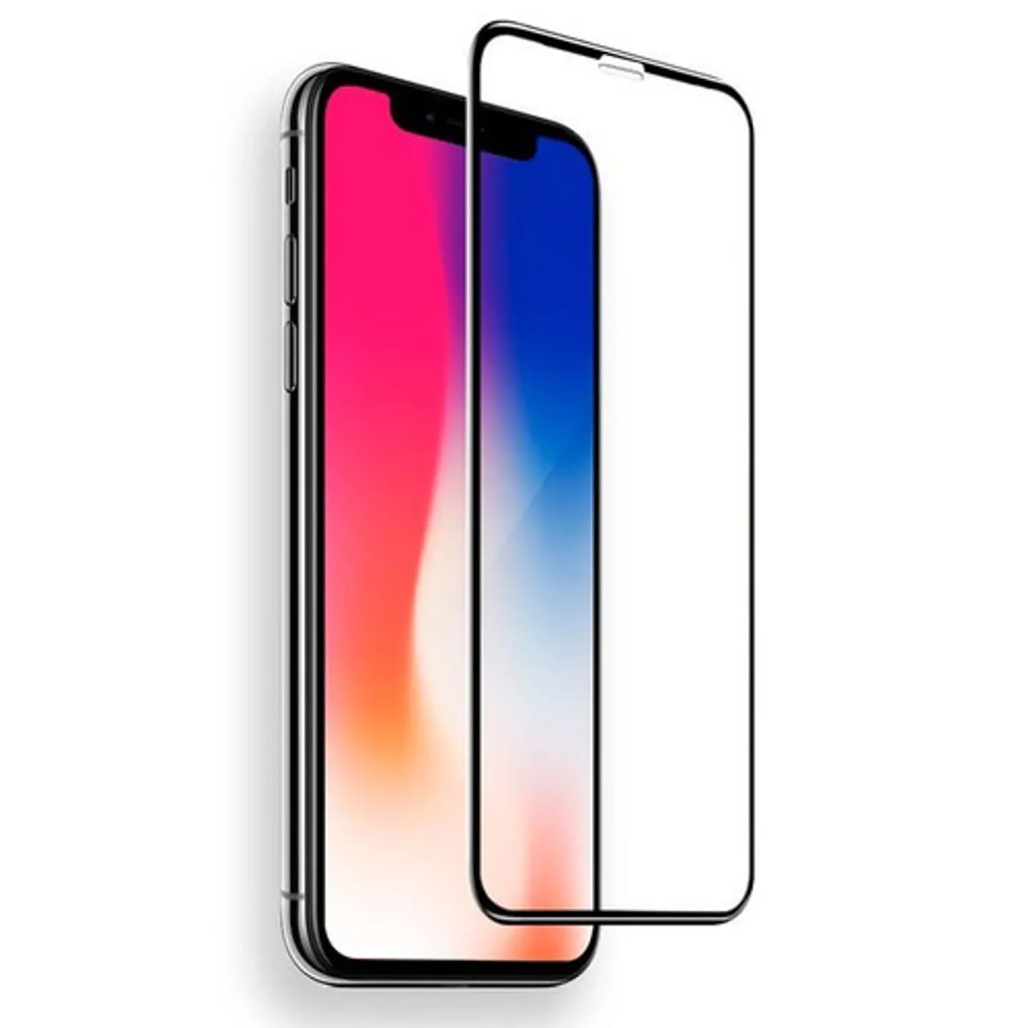 iPhone Xs Max Lámina De Vidrio Templado Completa 1