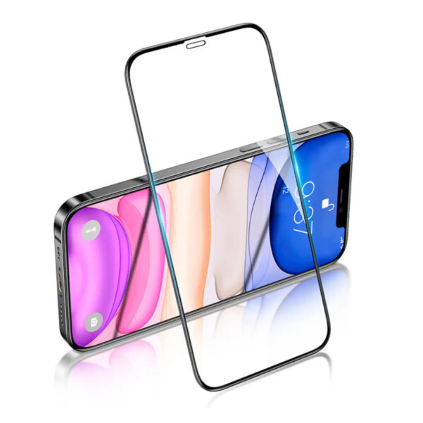iPhone 12 Mini Lámina De Vidrio Templado Completa 1