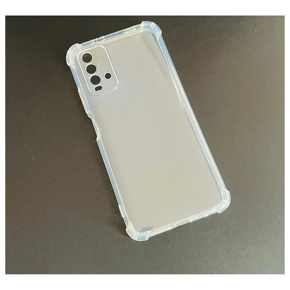Carcasa Para Xiaomi Redmi 9T Transparente Reforzada   1