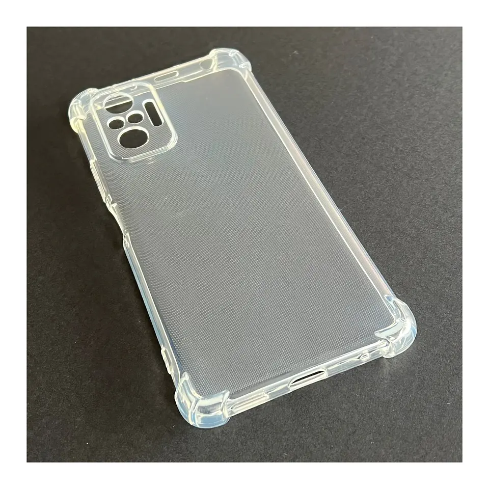 Carcasa Para Xiaomi Redmi Note 10 Pro Transparente Reforzada  2