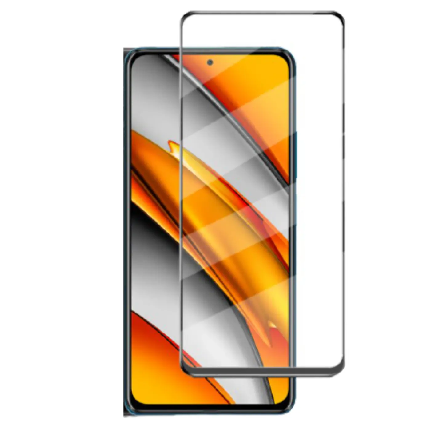 Carcasa Para Xiaomi Poco F3 Flip Cover Agenda + Mica Lámina   2