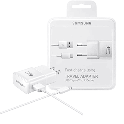 Cargador Samsung Fast Charge 15W Tipo-C