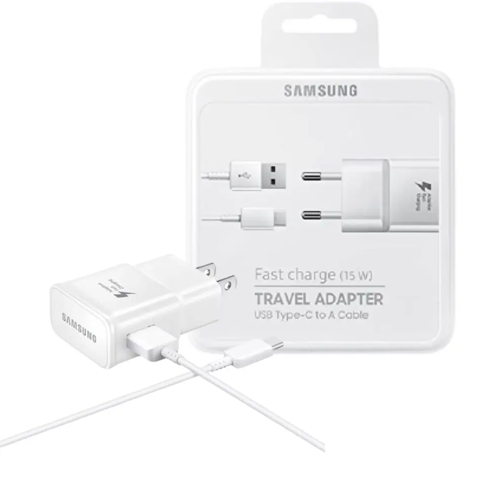 Cargador Samsung Fast Charge 15W Tipo-C 1