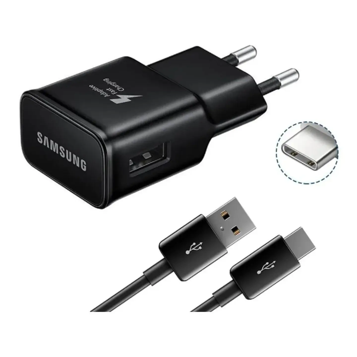 Cargador Samsung Fast Charge 15W Tipo-C 5