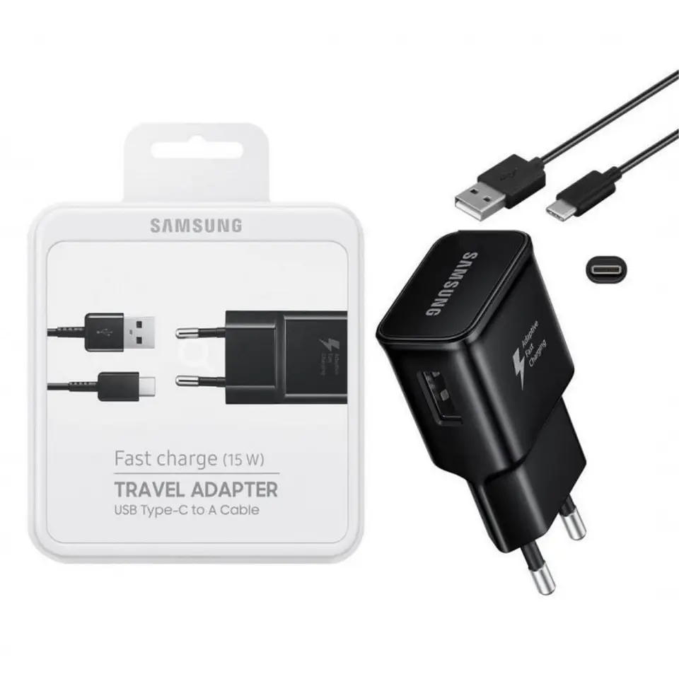 Cargador Samsung Fast Charge 15W Tipo-C 4
