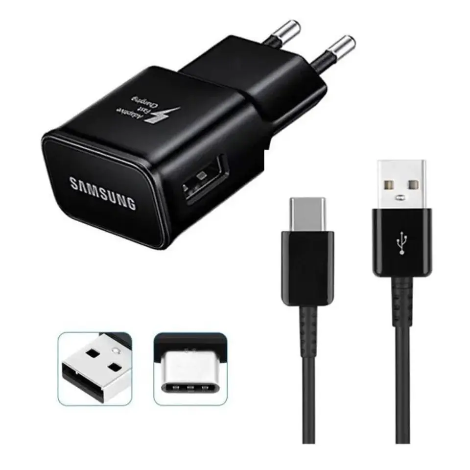 Cargador Samsung Fast Charge 15W Tipo-C 6