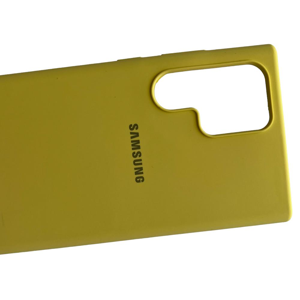 Carcasa Para Samsung S22 Ultra Silicona De Color